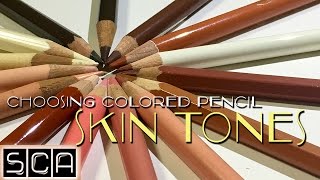 Skin Tone & Colored Pencil Choices - Polychromos, Prismacolor, Holbein, Pablo