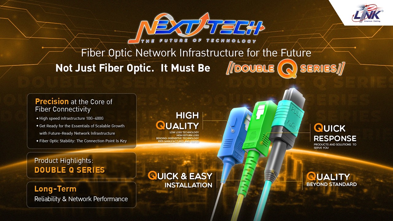ชมสัมนาย้อนหลัง Double Q  Series เปิดมิติใหม่ โครงสร้างพื้นฐานเครือข่ายไฟเบอร์แห่งอนาคต