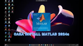 TUTORIAL MENGINSTALL MATLAB 2024a