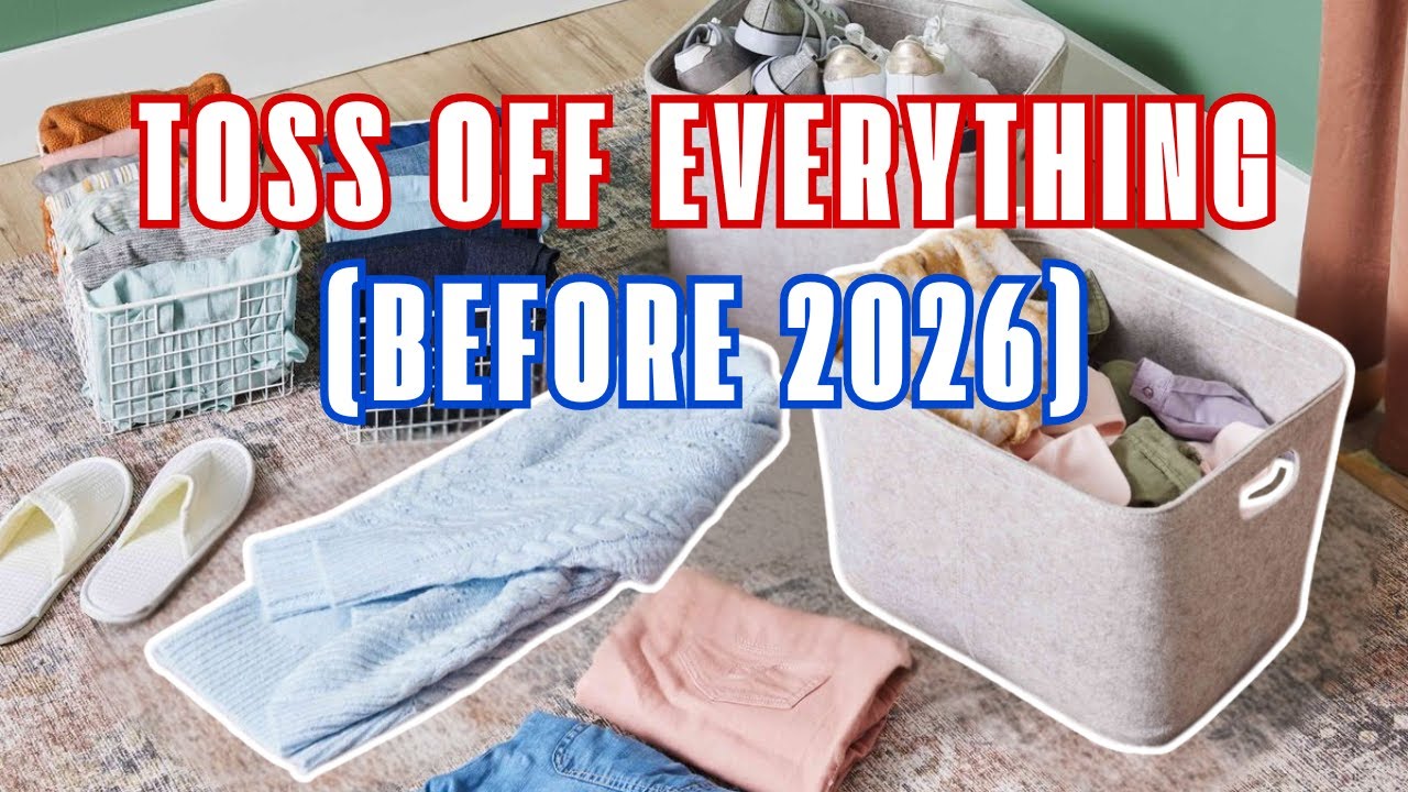 12 Ways I Declutter My Entire House by TOSSING EVERYTHING| Decluttering Tips for 2025
