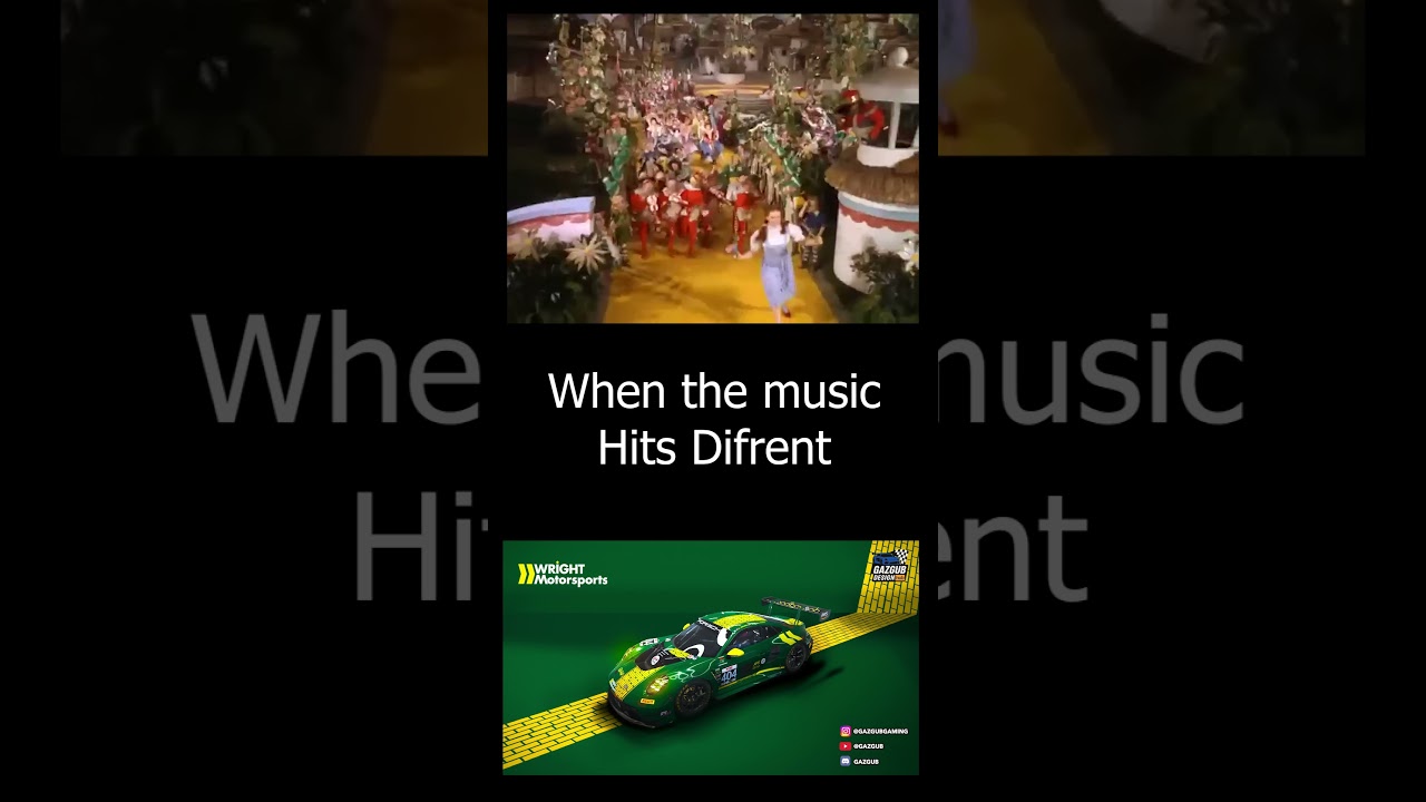 🏁 Wright Motorsports “Yellow Brick Road” Porsche GT3R | LMU Replica | The Prodigy – Breathe Remix 🔥