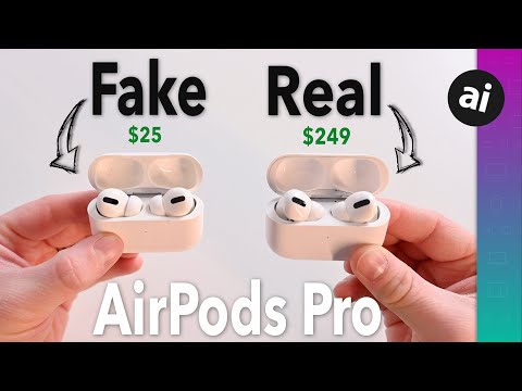 One Of These Airpods Pro Is Fake! - Youtube