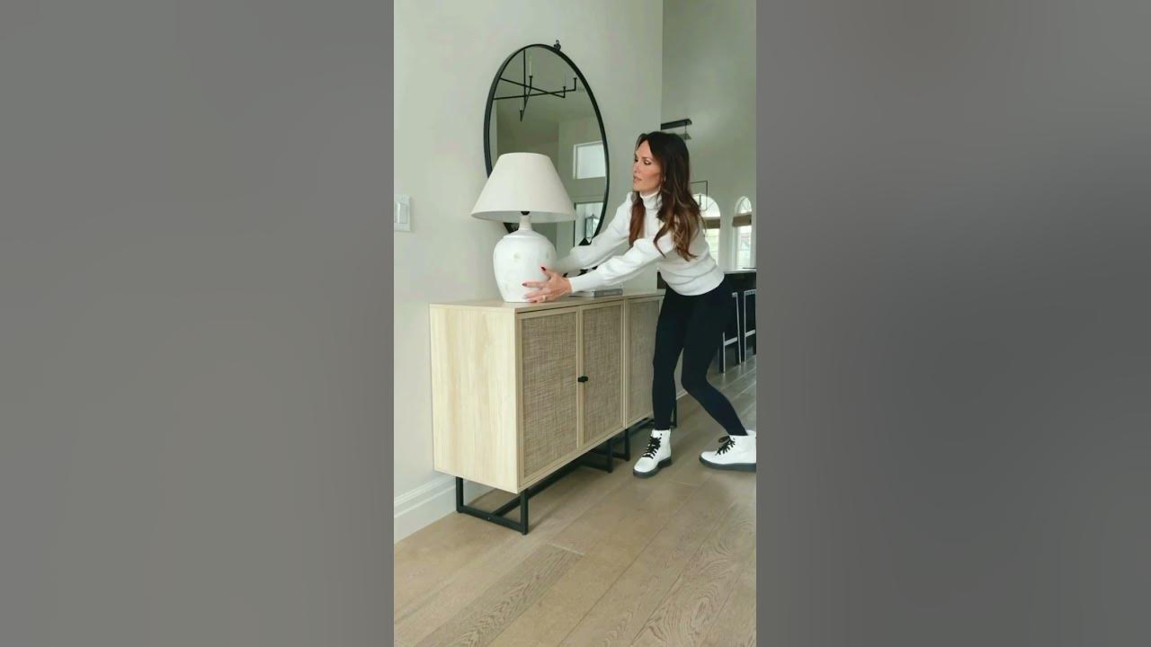 Sideboard Designer Dupe from DesignLovesDetail YouTube