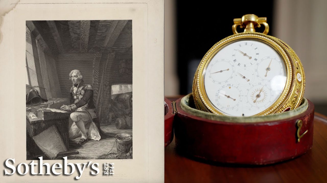 Lord Nelson's 1805 Watch: A Rare Treasure from HMS Victory