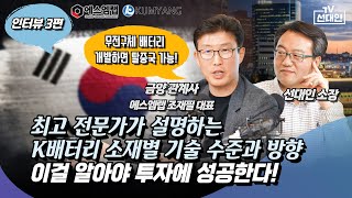 중국산 전해액에 ㅇㅇ 너무 많아 깜놀! 양극재 실리콘음극재 전해액, 한중 기술격차는? #에스엠랩 #조재필 #선대인 #2차전지