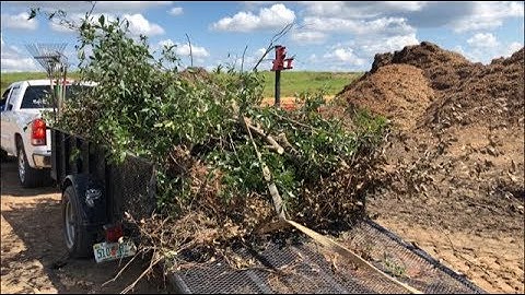 Unload Trailer Debris | (Super Easy)