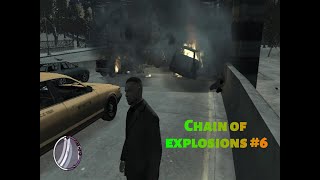 Gta 4 Tbogt : Unstoppable Chain of Explosions #6