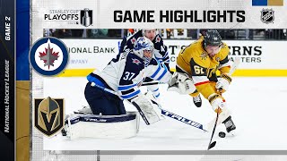 Jets @ Golden Knights; Game 2, 4/20 | NHL Playoffs 2023 | Stanley Cup Playoffs screenshot 4
