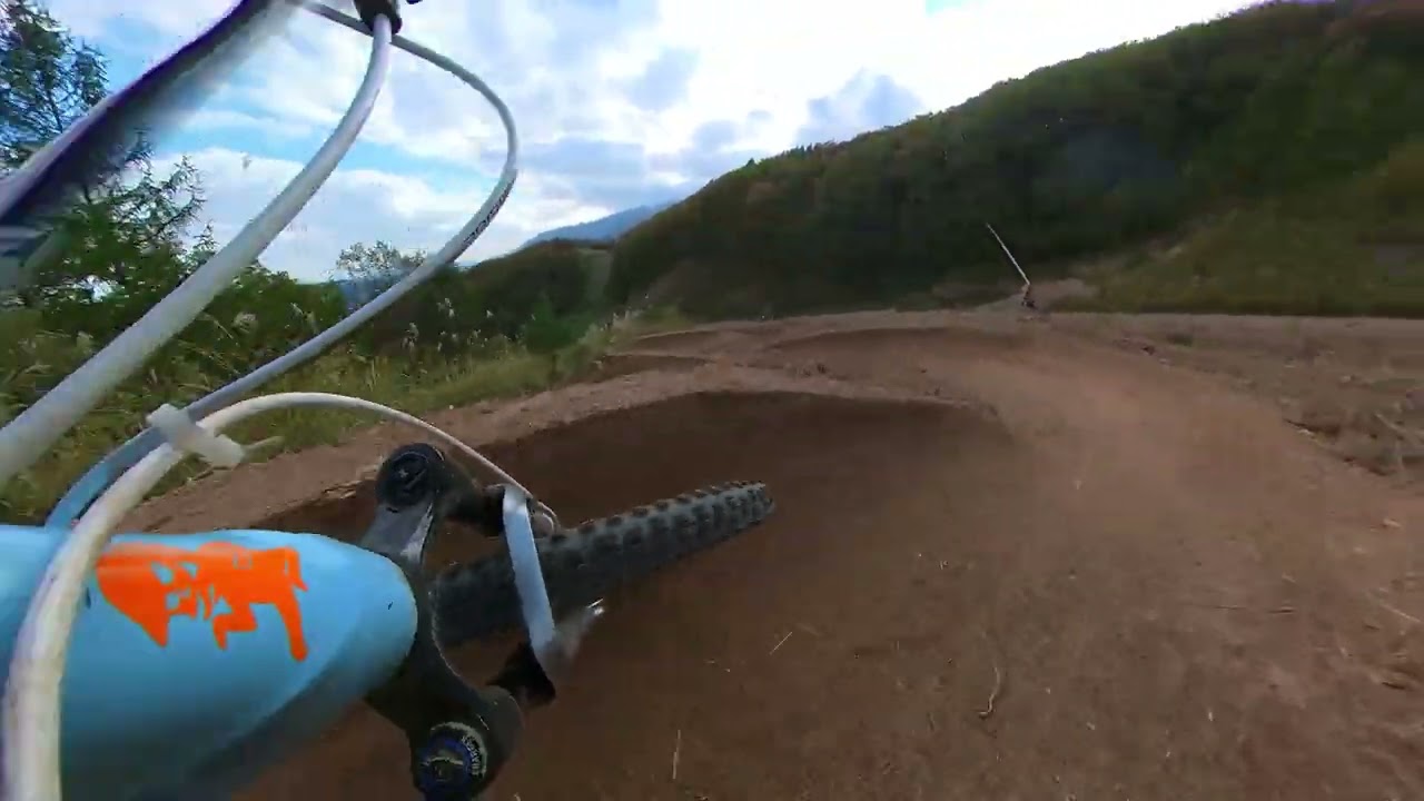 Hakuba Iwatake(JAPAN) Mountain Bike Ride：白馬岩岳 20221016 NEW Course YouTube