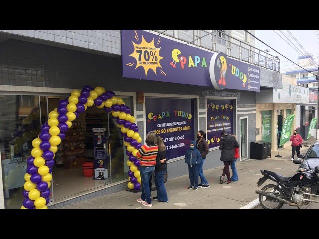 Papa Tudo inaugura nova loja em Rio Negro