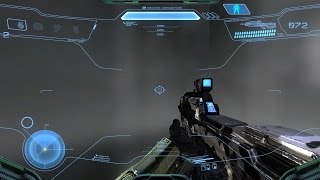 Record in Halo style Heads up display.