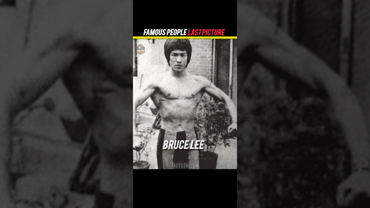 famous people last picture before death / 