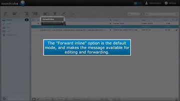 How To Reply To or Forward Messages in Roundcube | ACTWD Knowledge Base