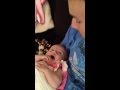Baby &quot;Violet&quot; Sings with daddy