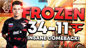 frozen carries INSANE COMEBACK on Anubis | CS2 POV/DEMO