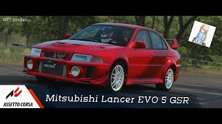 Assetto Corsa - Mitsubishi Lancer EVO 5 GSR