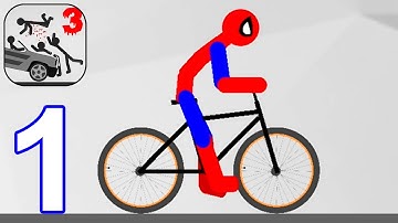 Stickman Destruction 3 Heroes - Gameplay Walkthrough Part 1 (Android,iOS)