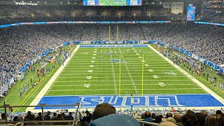 Detroit Lions Intro vs Los Angeles Rams Playoff Game