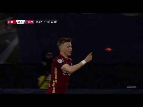 REZUMAT | CFR - Voluntari 3-1. Oaspeții au egalat la unu, final de senzație al campioanei