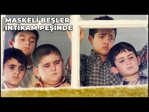 Maskeli Beşler İntikam Peşinde - Maskeli Beşler'in Çocukluğu | Türk Komedi Filmi
