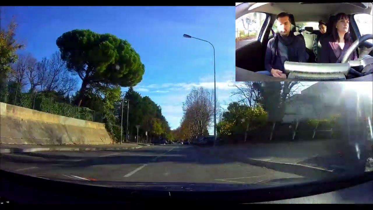 EXAMEN BLANC du PERMIS avec CONDUITE COMMENTÉE par Delphine #1 Aix en Provence