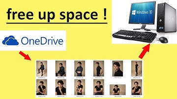 How to free up space on Onedrive by transferring files to computer