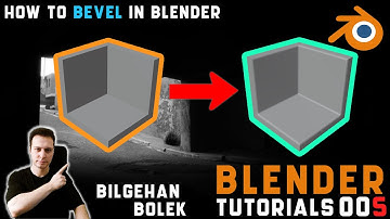 BEVEL FULLY COVERED in BLENDER 4.2 - Bilgehan Bölek - Blender Tutorial Series - 3D Modeling Learning