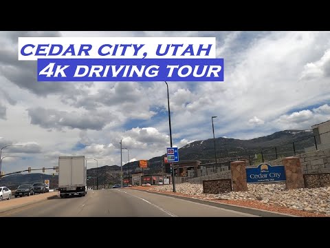 Cedar City, Utah | 4k Driving Tour | Dashcam