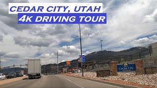 Cedar City, Utah | 4k Driving Tour | Dashcam