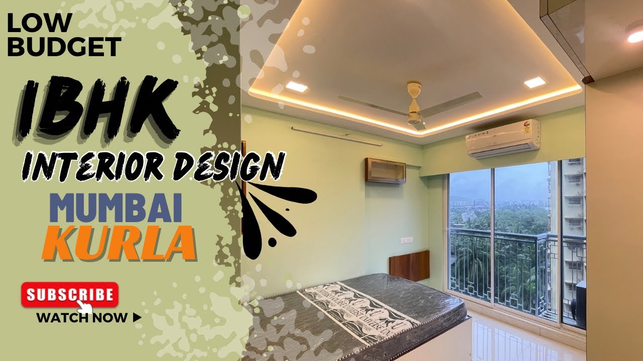 1 bhk interior design in mumbai | 1 bhk low budget interior design ...