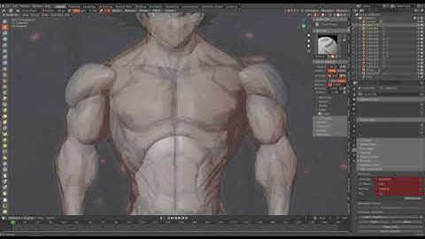 Beginners Tutorial: Sculpting Goku In Blender Part: 1: Sculpting the Torso