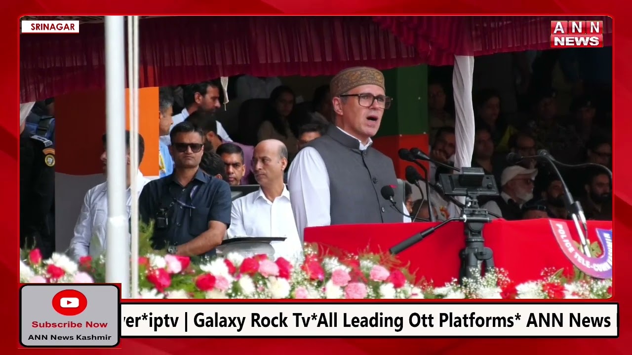 Full Speech: CM Omar Abdullah’s Independence Day address from Bakshi Stadium Srinagar 