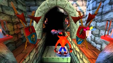 Crash Bandicoot 100% 34 - (FUMBLING IN THE DARK)