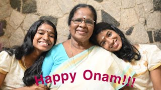 Thiruvona Pularithan/തിരുവോണപ്പുലരിതൻ/Singing With Our Grandma!!! /Onam Song/Thiruvonam (2021)/E-59