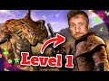 Level 1 VS Alpha Deathclaws in Fallout: New Vegas | Challenge Accepted