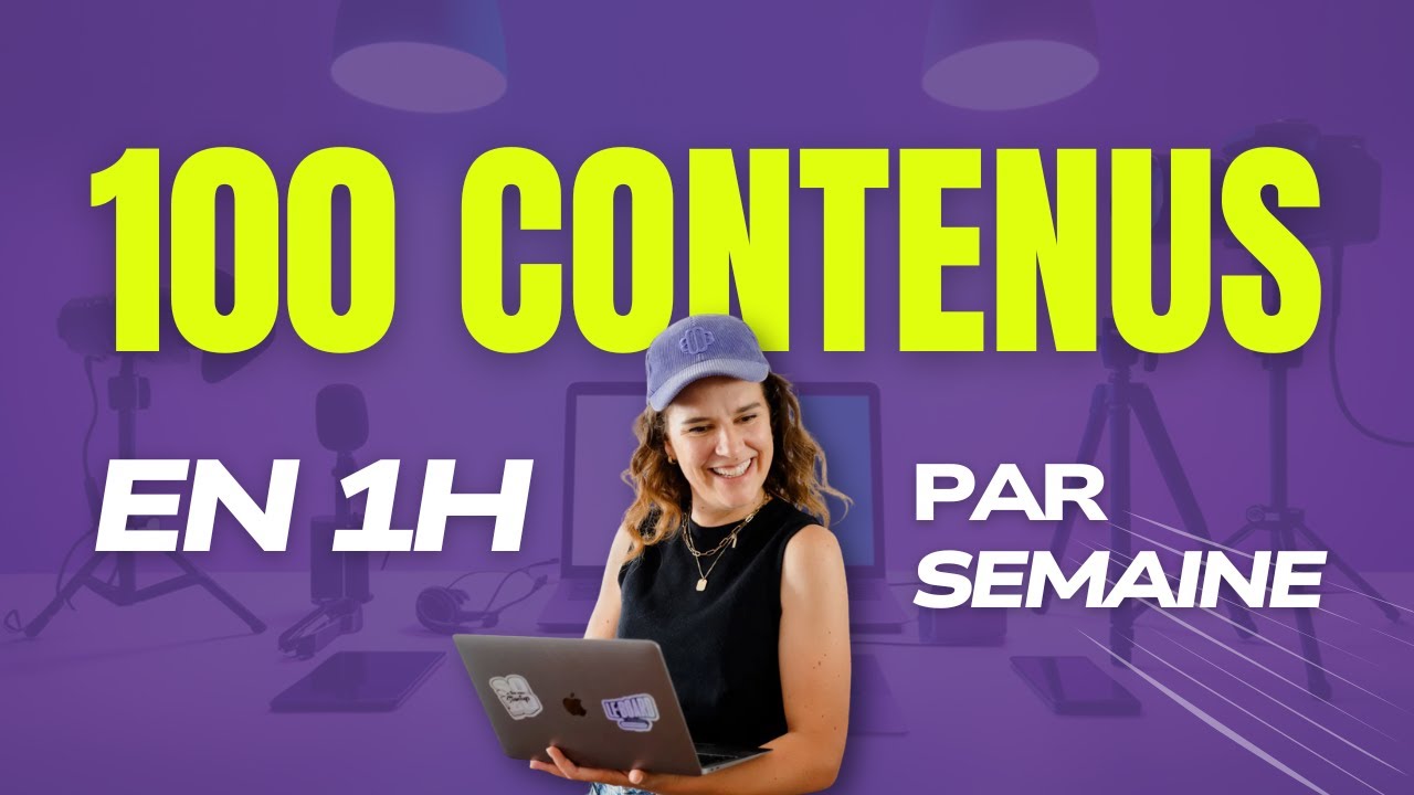 Je crée 100 contenus par mois : voici combien de temps j'y passe réellement