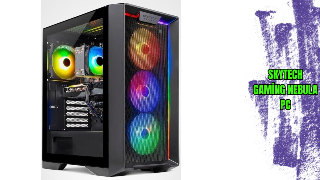ПОЛНЫЙ ОБЗОР: Skytech Gaming Nebula — ультра-производительность в играх, высокоскоростное хранилище