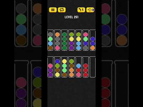 Ball sort puzzle level 251