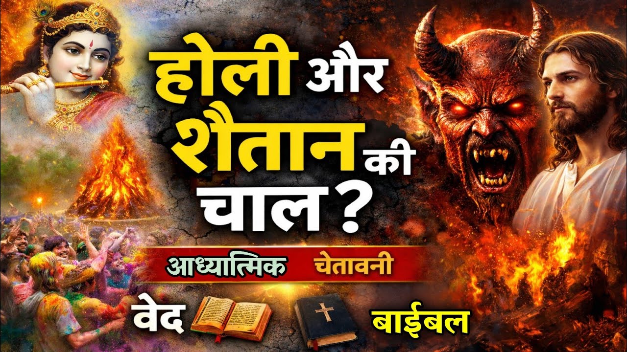चेतावनी | होली और शैतान की चाल | वेद | बाईबल | जानिए वास्तविक सच्चाई | #yeshugyan #jesus #bible