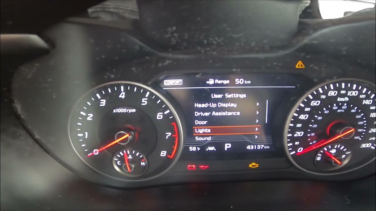 How to Manage One Touch Turn Signal in Kia Stinger ( 2017 now ) YouTube