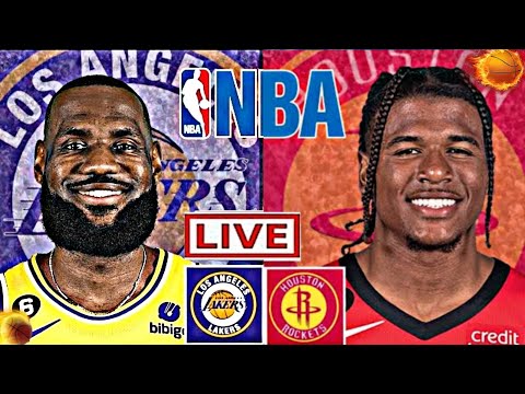 NBA LIVE: LOS ANGELES LAKERS vs HOUSTON ROCKETS (LIVESCORE)