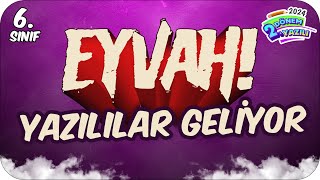 2.Dönem 2.Yazılılar Geliyor❗ 6.Sınıfın Son Yazılılarına Girmeden İzle! ✍🏻