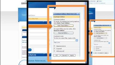 Video Tutorial - SharePoint: How to Add a Content  Editor Web Part www.sieena.com