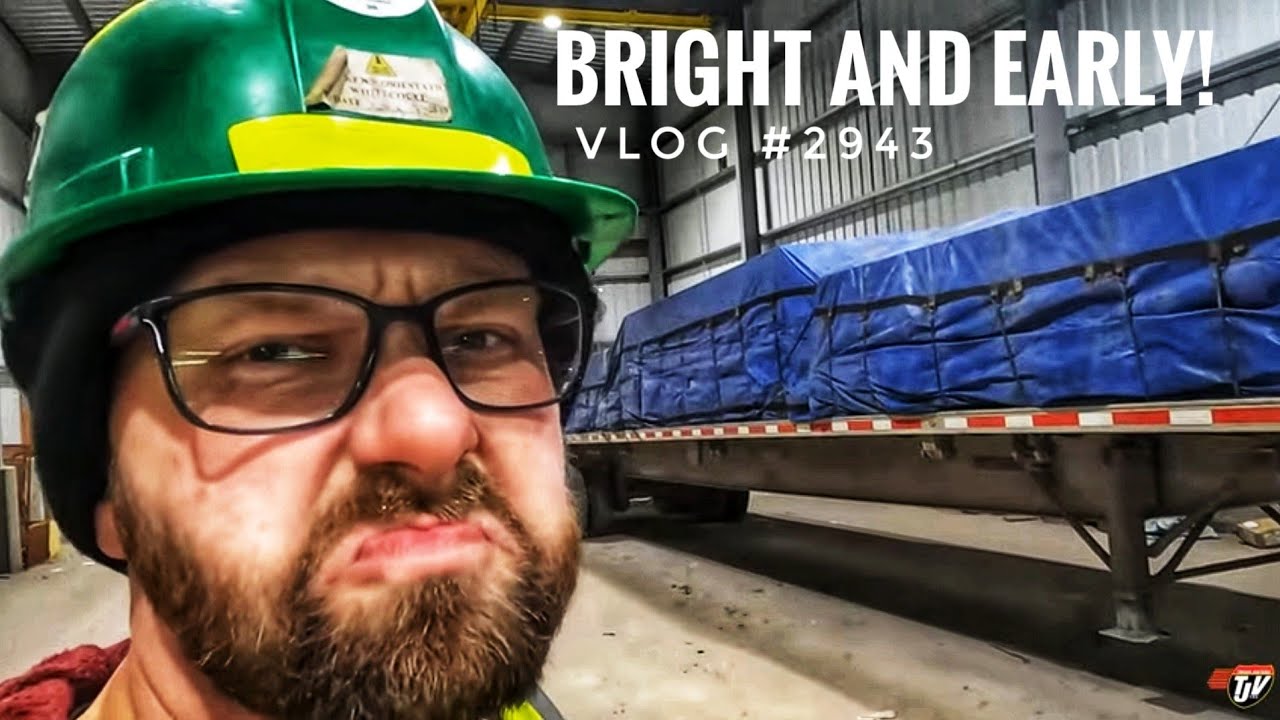BRIGHT AND EARLY | My Trucking Life | Vlog #2943 - YouTube