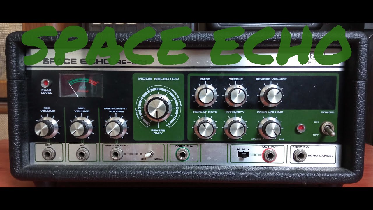 [KramuzVlog #24] SPACE ECHO RE-201