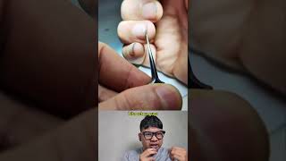 penampakan kuku manusia di mikroskop #faktamenarik #faktaunik #uniqoid #viral