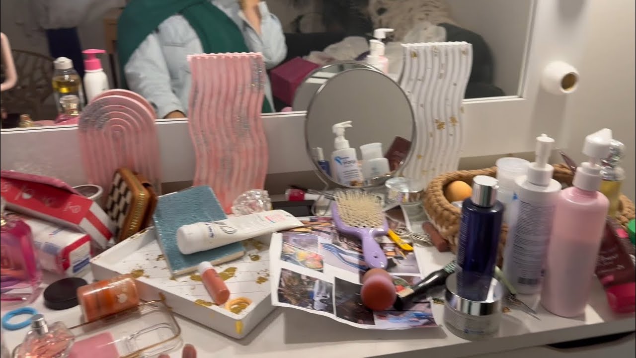 محاوله فاشله في الرجوع للصحيان بدري و الروتين🙄|تنظيف التسريحه🎁