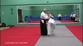 Katate dori uchi kaiten nage take out uke flexibility 24 April 2023