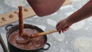 Making Churchkhela in Kakheti, Georgia (Sept 2017)