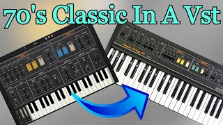 Cool Plugin Emulation Of A Classic From The 70s